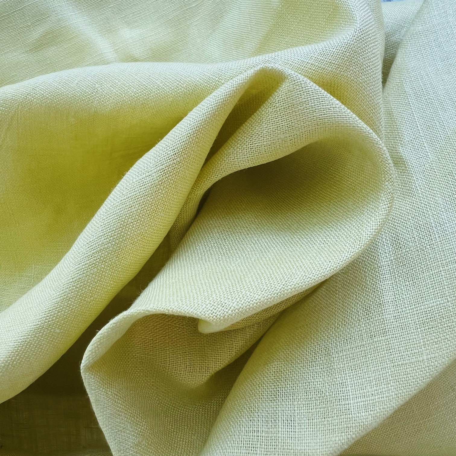 Chartreuse Linen - Bella Fabrics